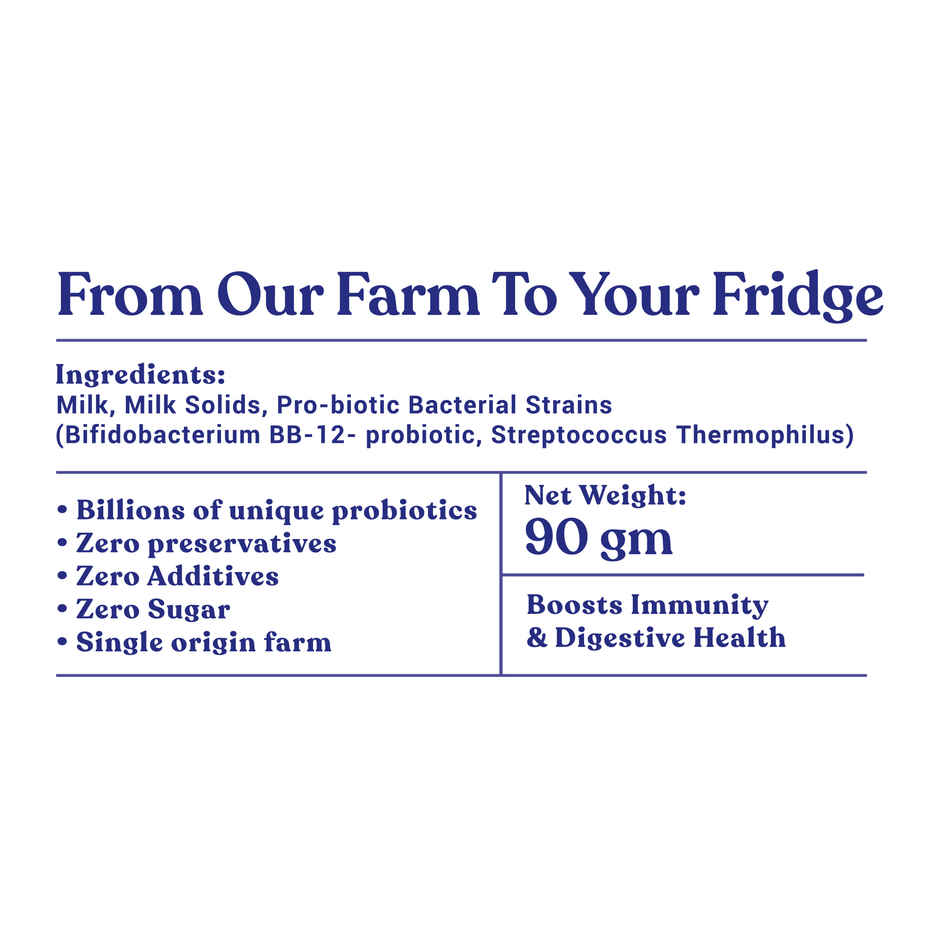 Joi Farm Creamy Top Yogurt - Plain